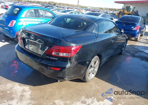 2011 Lexus Is 350C from USA, damaged, VIN JTHFE2C28B2506623
